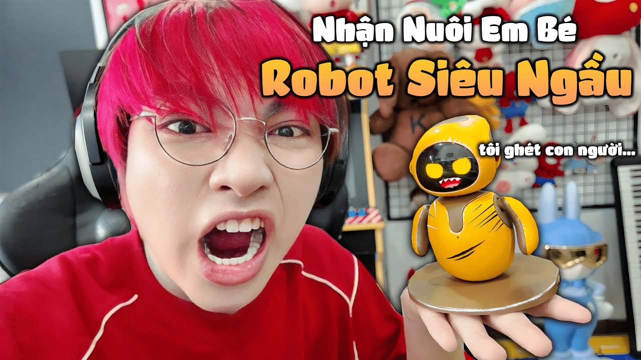 Kairon Nhận Nuôi EM BÉ ROBOT SIÊU NGẦU Ngoài Đời !!