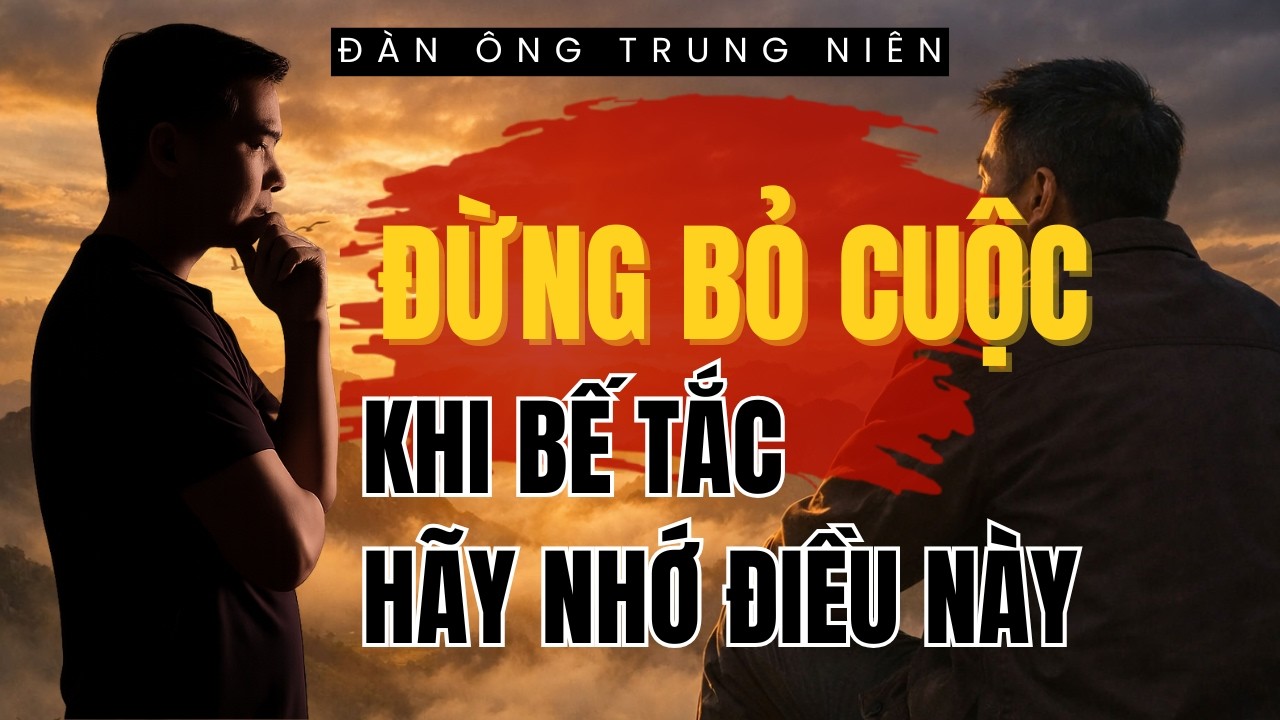 Khi Cuộc Đời Dồn Bạn Vào Đường Cùng, Hãy Nhớ Điều Này | Đàn Ông Trung Niên