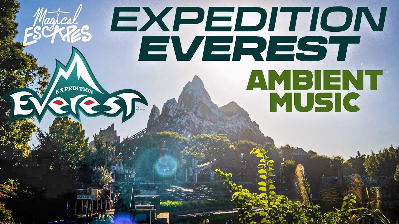 Expedition Everest - Disney's Animal Kingdom Park Ambience | Relax, Study, Sleep
