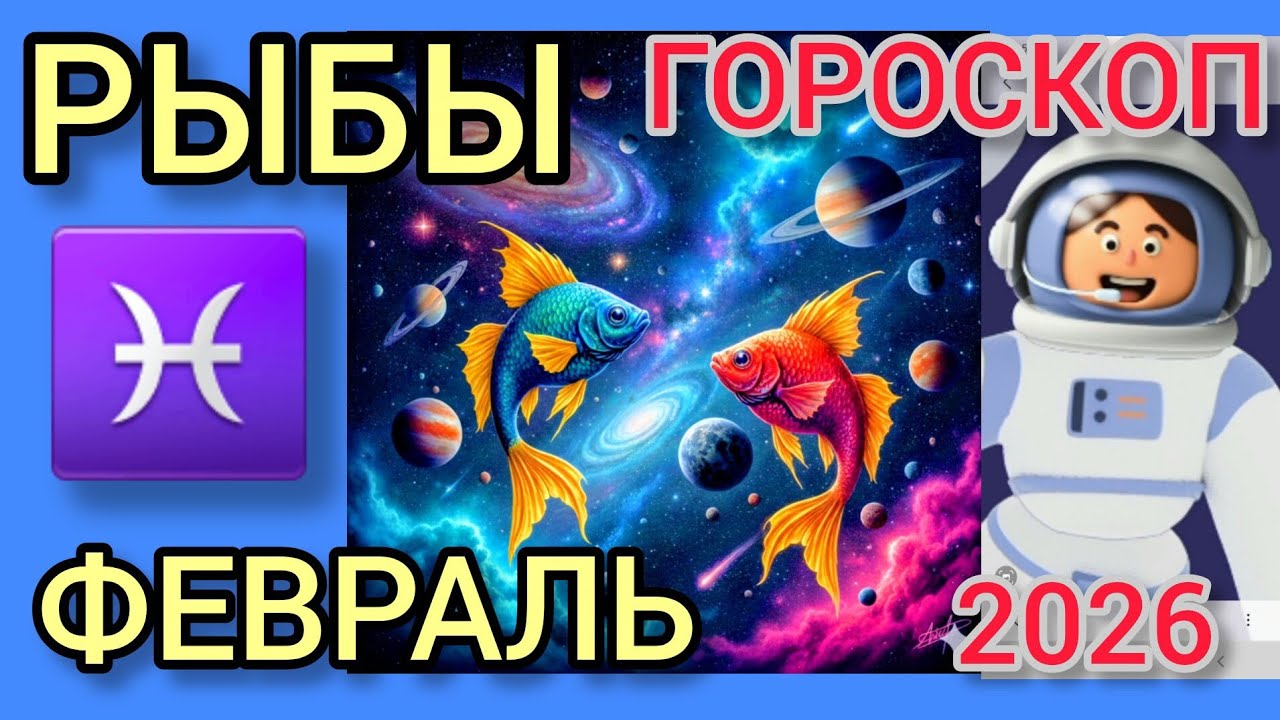 ♓РЫБЫ ГОРОСКОП НА ФЕВРАЛЬ 2026,СОЛНЕЧНОЕ ЗАТМЕНИЕ МЕНЯЕТ ПРИОРИТЕТЫ 