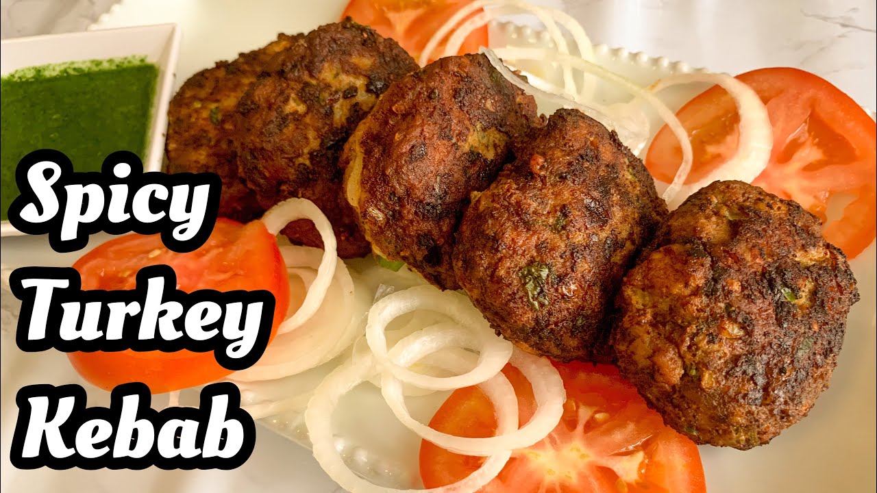 Minced Chilli cheese turkey kebab | Spicy and juicy Kebabs | Minced kebab at home recipe