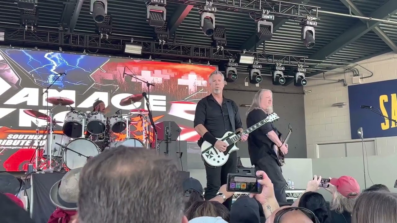 Damage Inc. - Master Of Puppets Saturday, March 12th 2022 at Santa Fe Springs Swap Meet