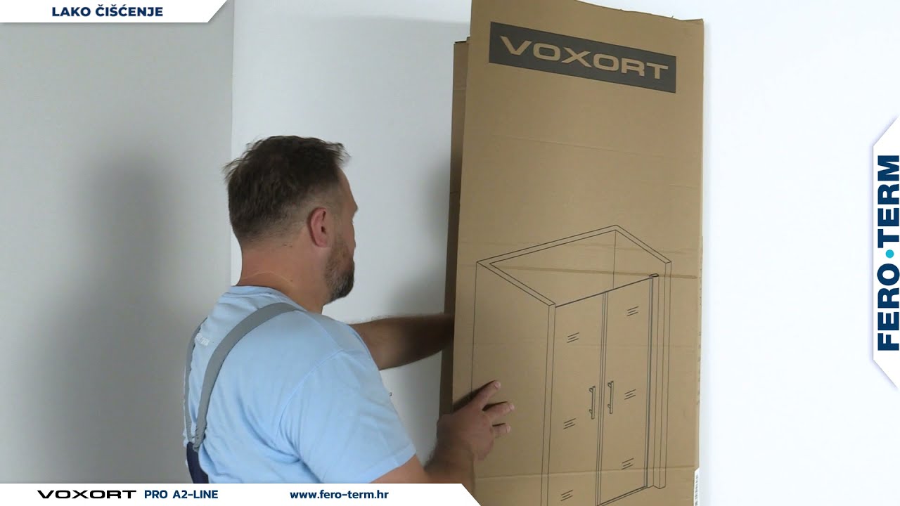 Kako postaviti tuš vrata Voxort Pro A2 Line? Savjeti majstora - Fero-Term