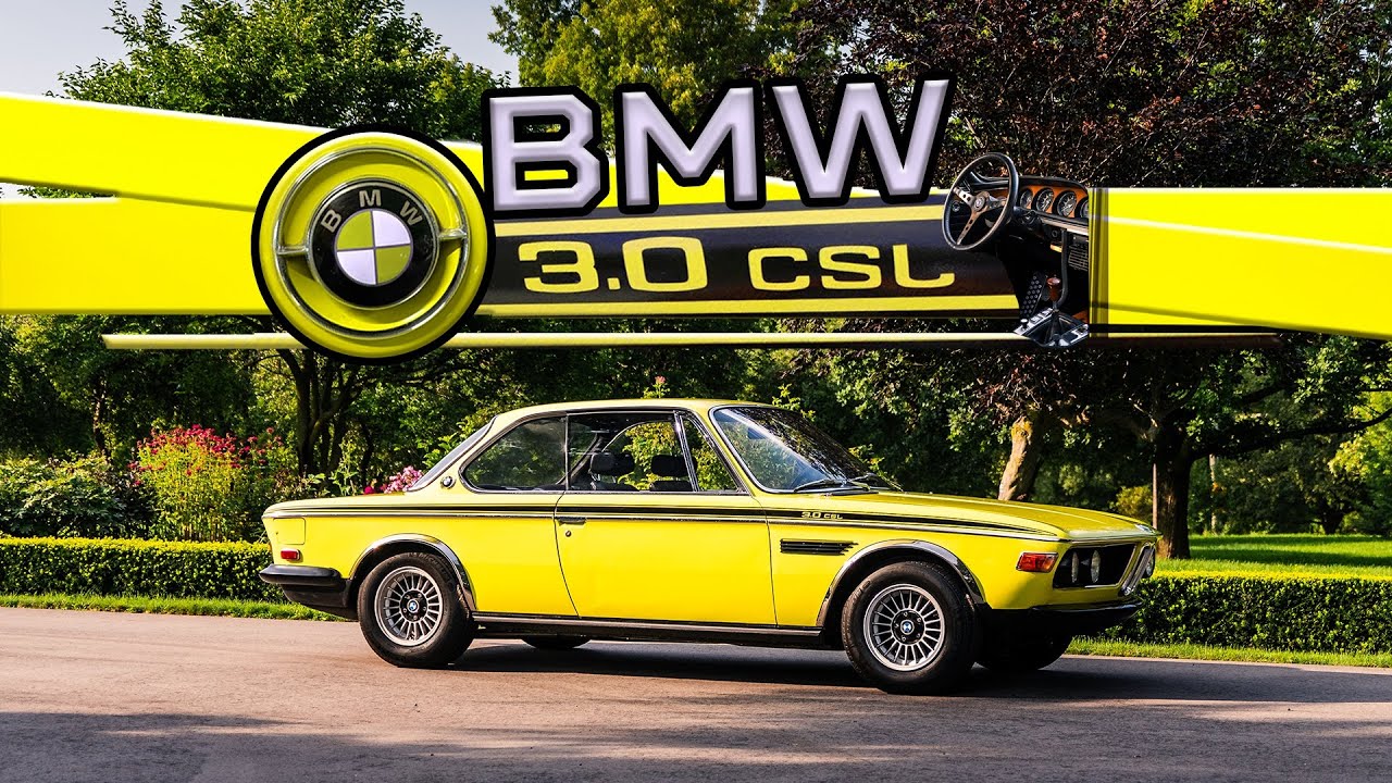 Rare Find: Driving a 1972 BMW 3.0 CSL for a Proper Review!