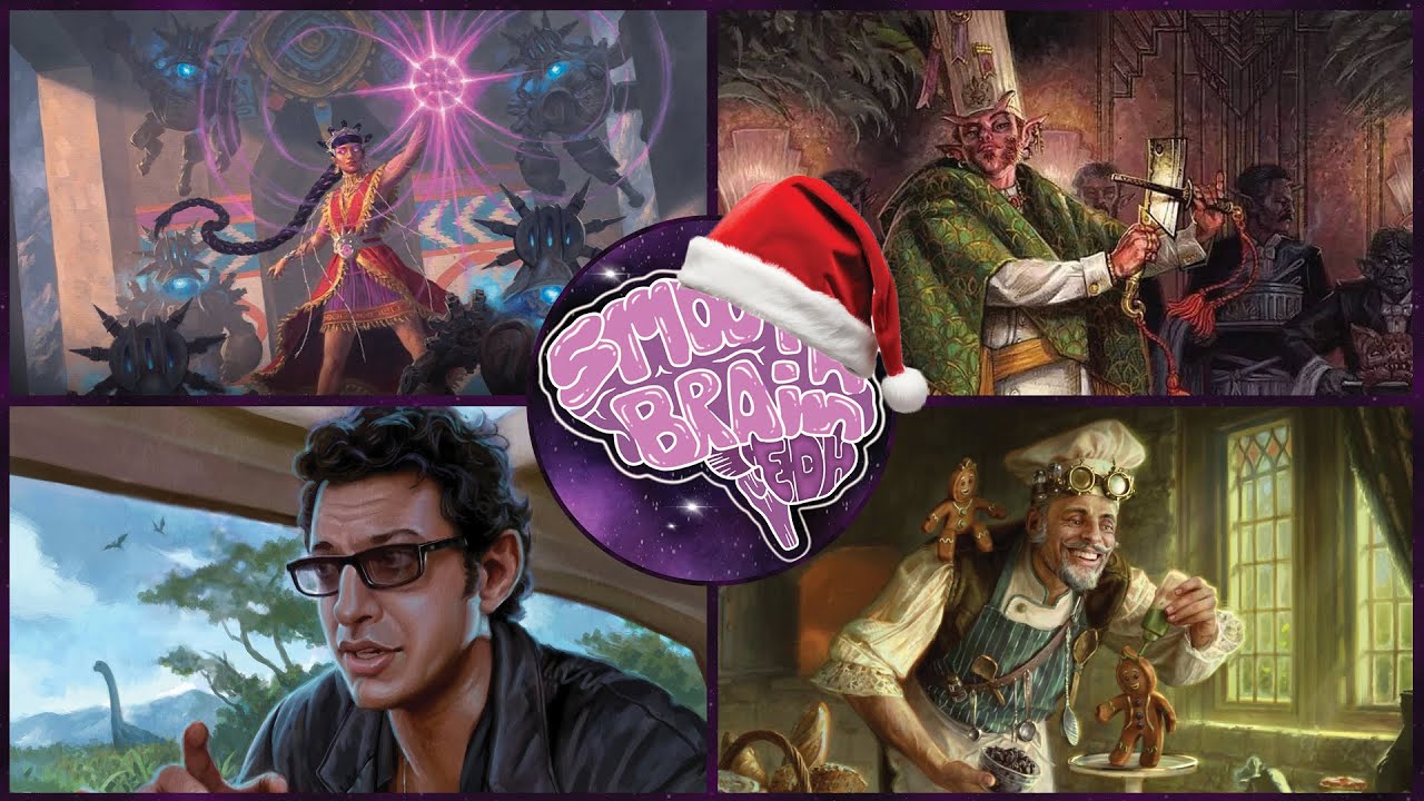Аним Пакал против Рокко против Яна Малкольма против Брендара | Рождественский геймплей EDH | Smoo...