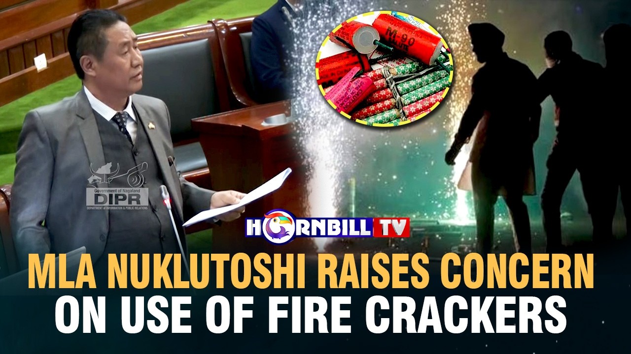 MLA NUKLUTOSHI RAISES CONCERN ON USE OF FIRE CRACKERS