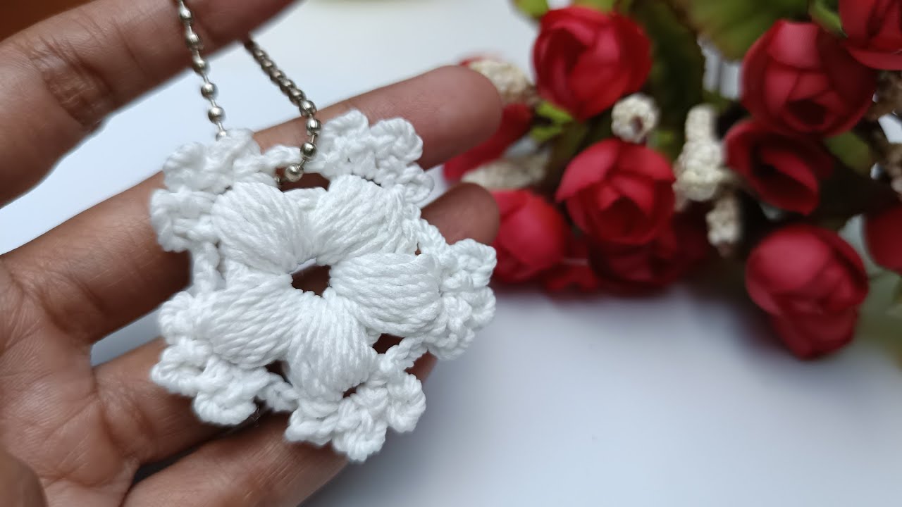 ‼️Crochet Christmas Ideas 💥Super Easy Crochet Snowflakes Ornaments ❄️ Type 5  Crochet snowflake