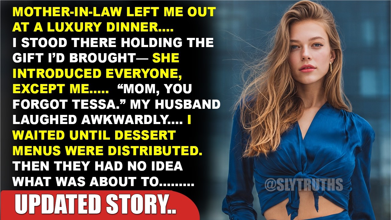 Mother-In-Law Left Me Out at a LUXURY Dinner, So I Asked For The Owner— Then…