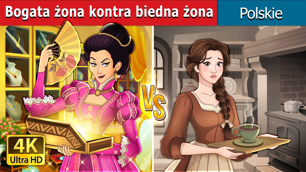 Bogata żona kontra biedna żona I polskie historie dla nastolatk&oacute;w I @PolishFairyTales