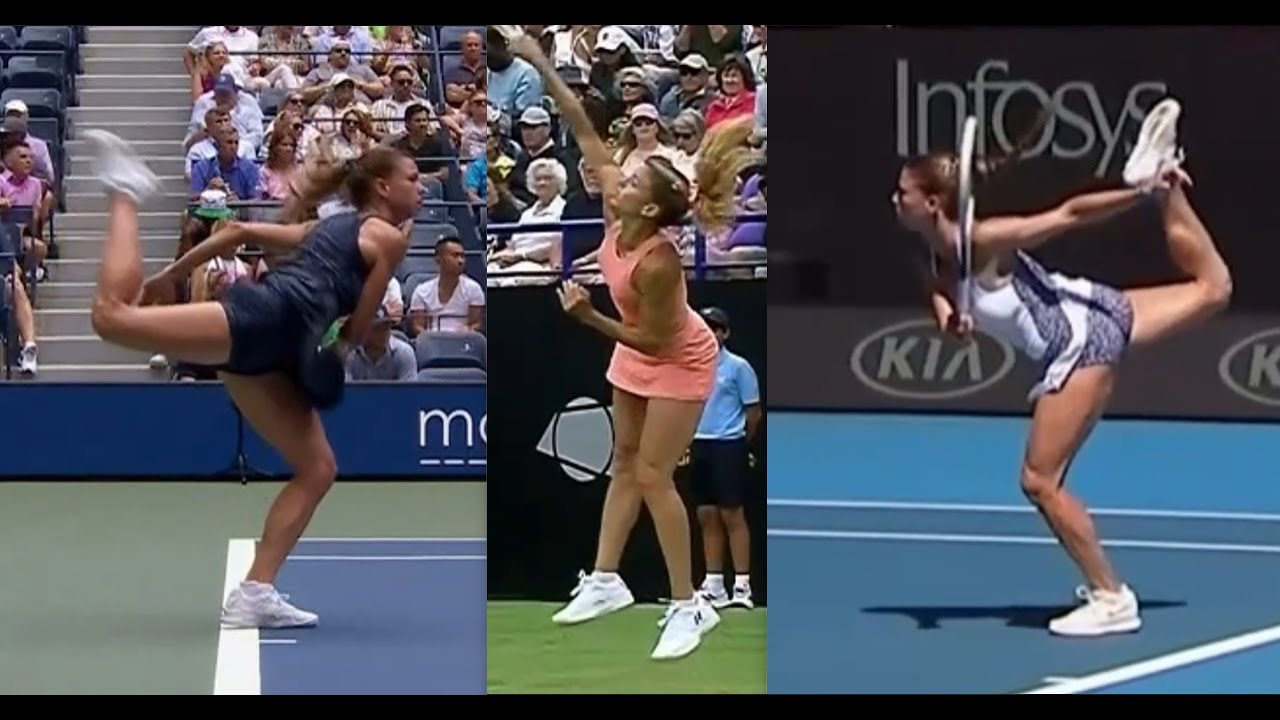 Astonishingly Graceful Camila Giorgi Slow Mo Serves.