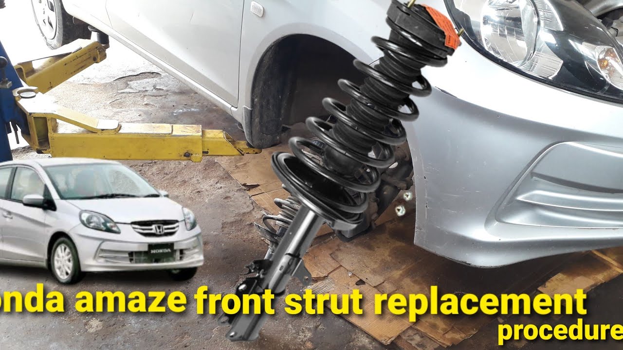 honda amaze suspension strut replacement procedure