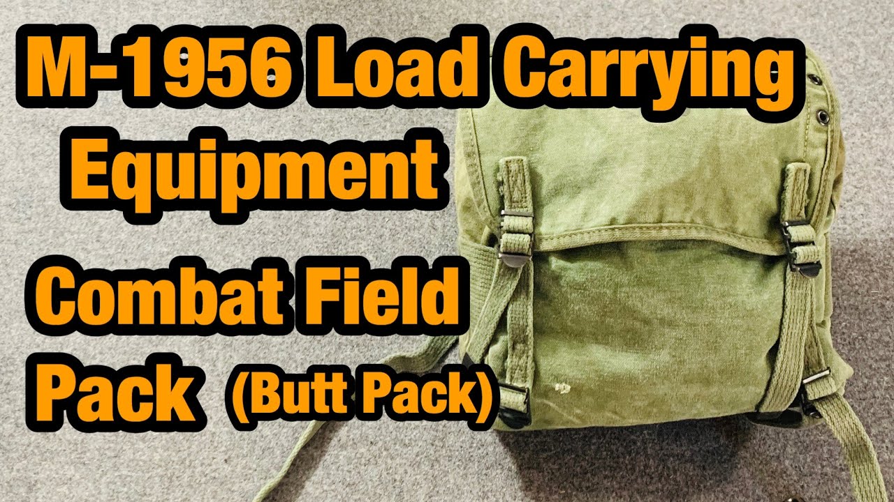 M-1956 Load Carrying Equipment 1st Pattern Combat Pack (Butt Pack) #079