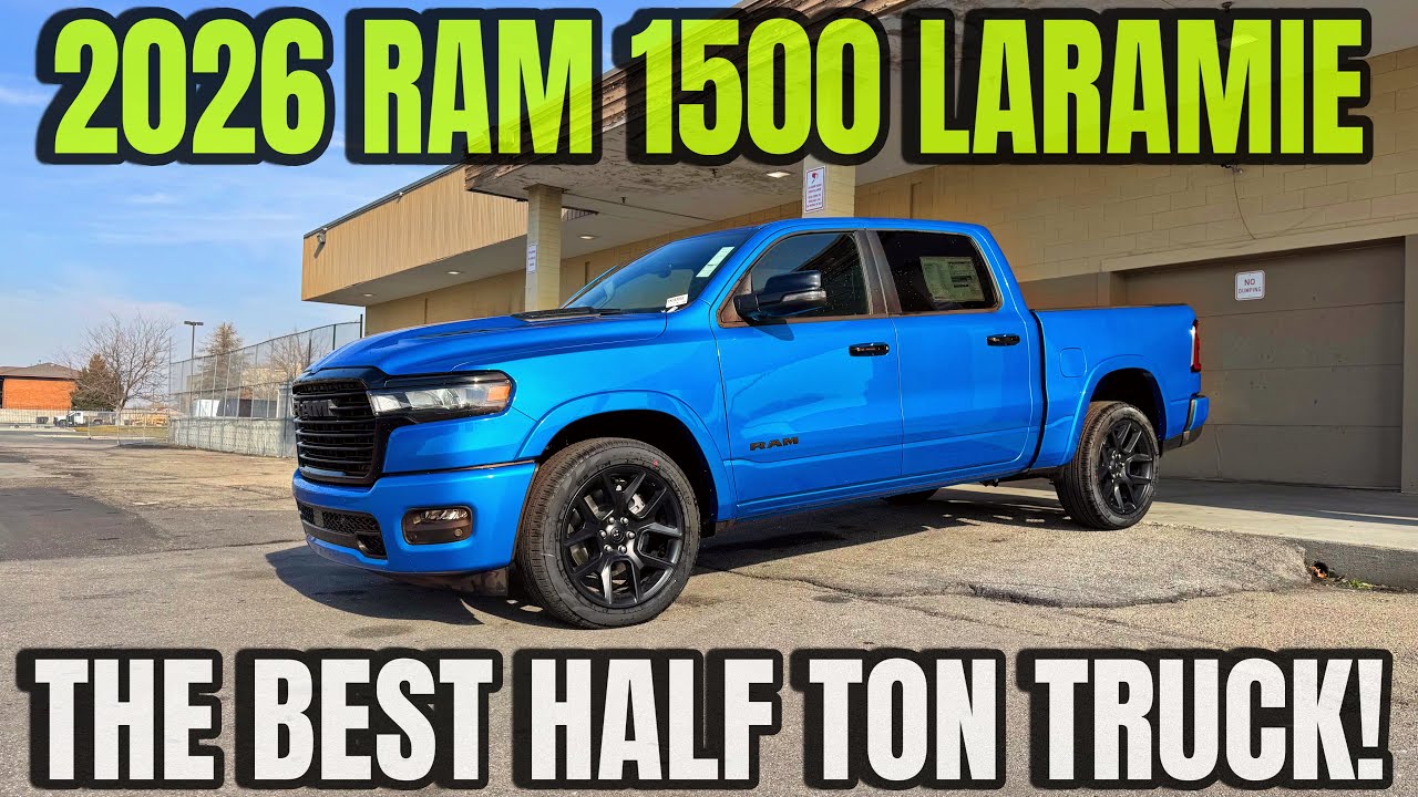 RAM 1500 Laramie Night 2026 года: RAM — это лучший выбор!