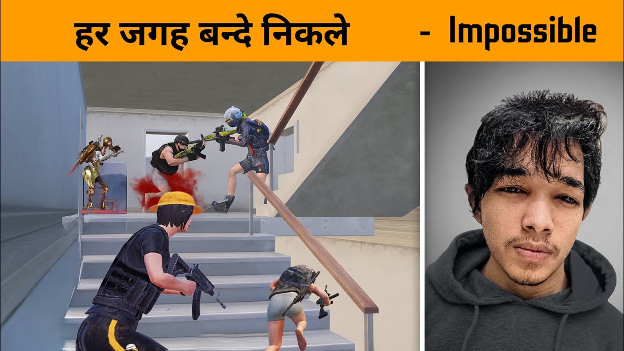 I Got Trapped Here! Full Squad Rush in a House | BGMI Intense Fight | GameXpro