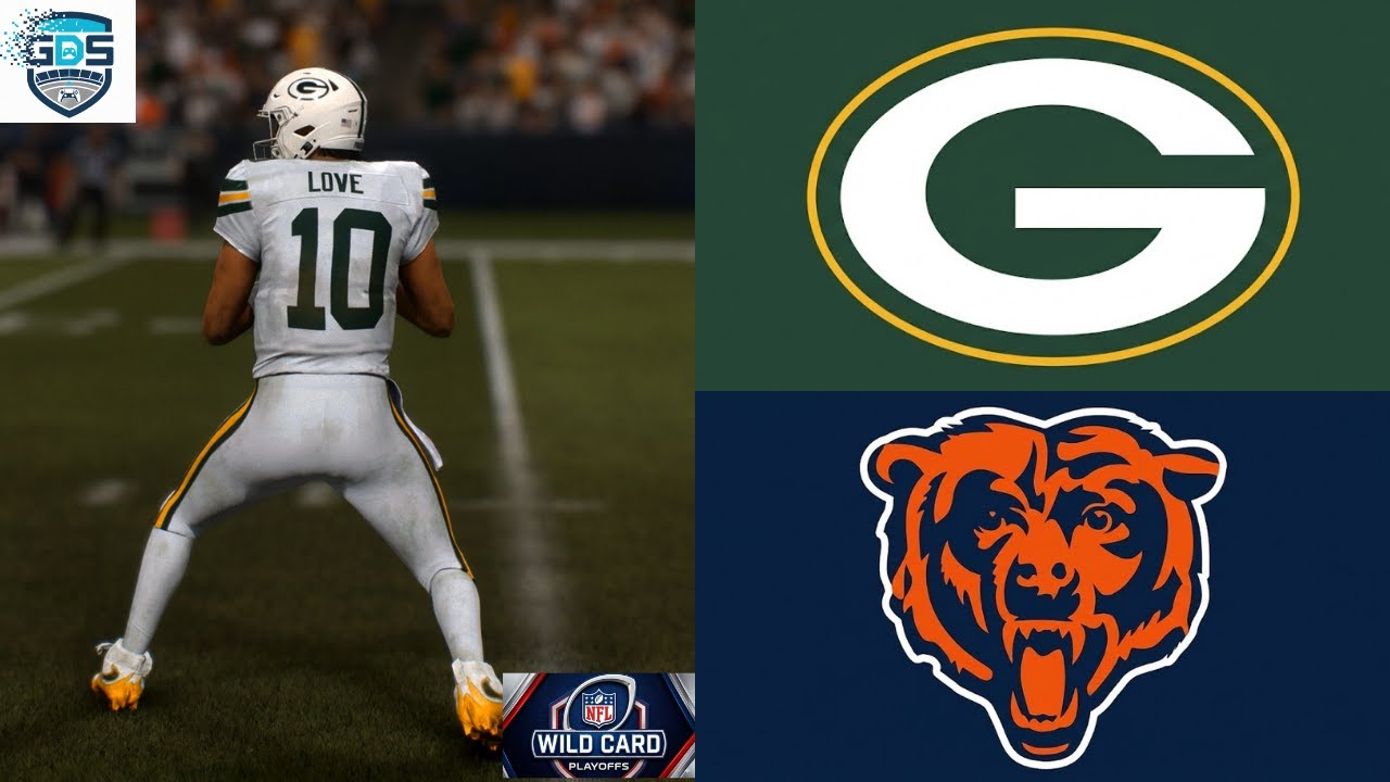 4K 60FPS | Madden 26 | NFC Wild-Card (2nd SIM): Packers (9-7-1) vs. Bears (11-6)