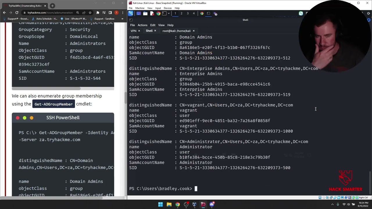 Enumerating AD - Part 2 - [TryHackMe LIVE!]