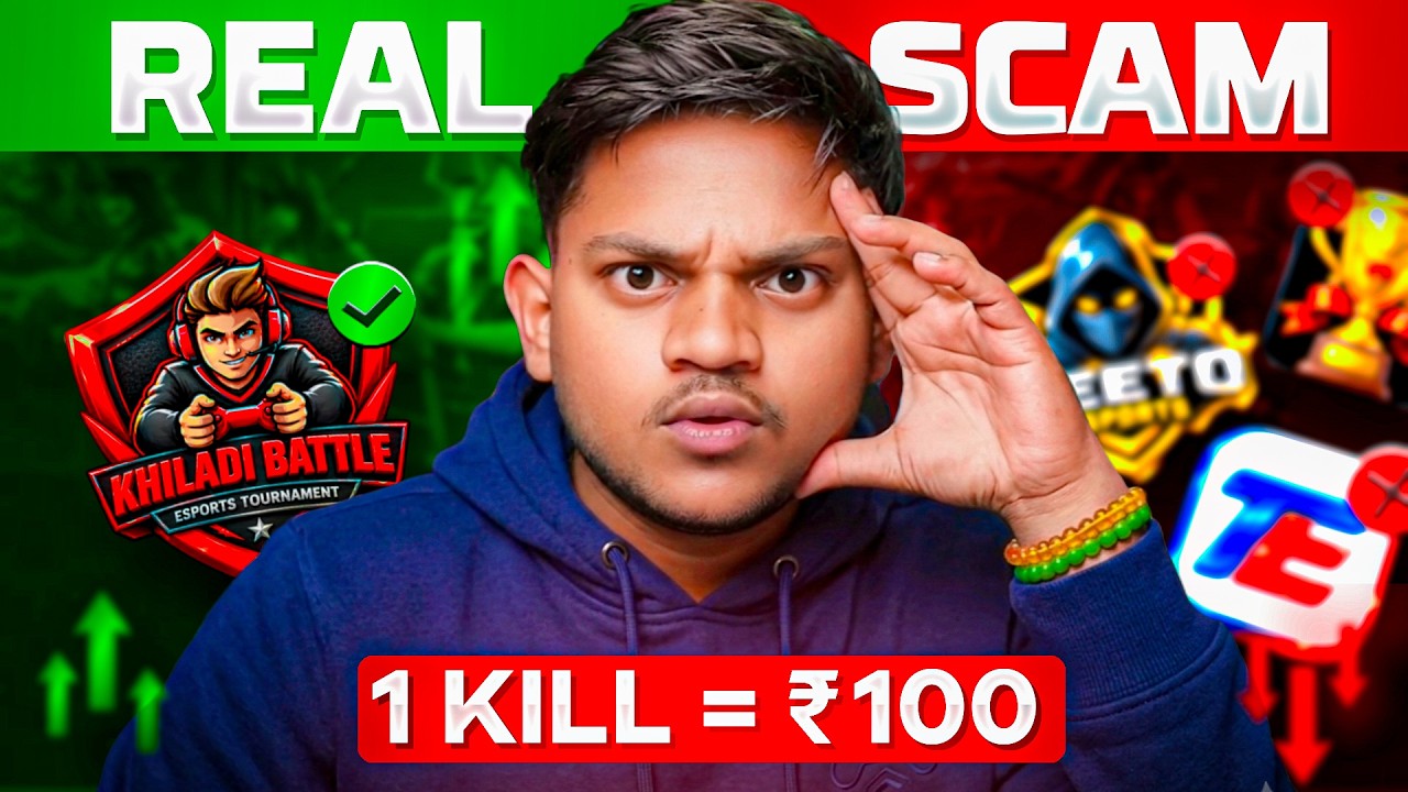 Top 3 Only Free💰 Tournament Apps 😍 Entry ₹0 💸 Per Kill ₹100🤯 | Best Free Tournament Apps🔥