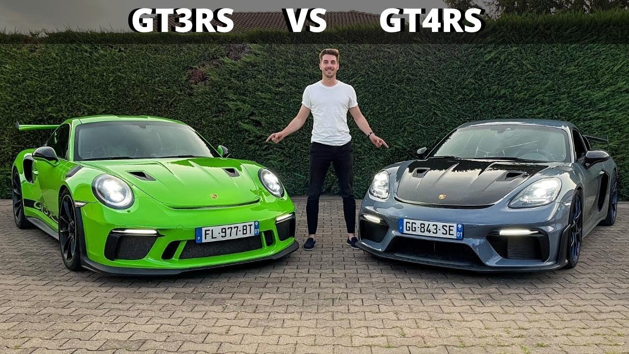 Essai GT4RS VS GT3RS. Un Cayman Meilleur qu'une 911 ??