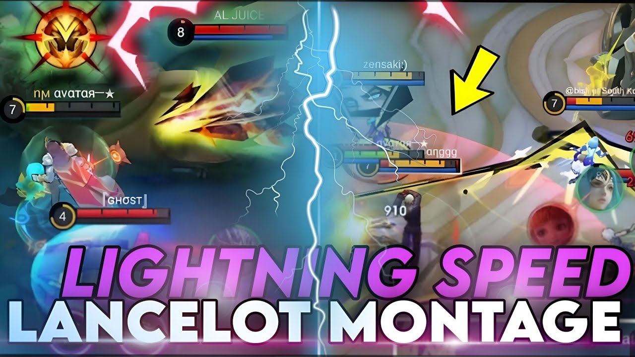The Speed Beyond Your imagination☠️ LANCELOT MONTAGE ⚡.