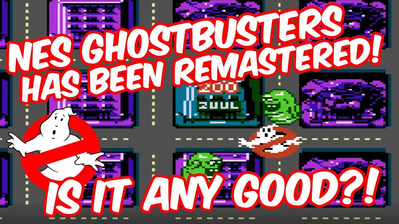 FULL PLAYTHROUGH: Ghostbusters for the NES (REMASTERED)