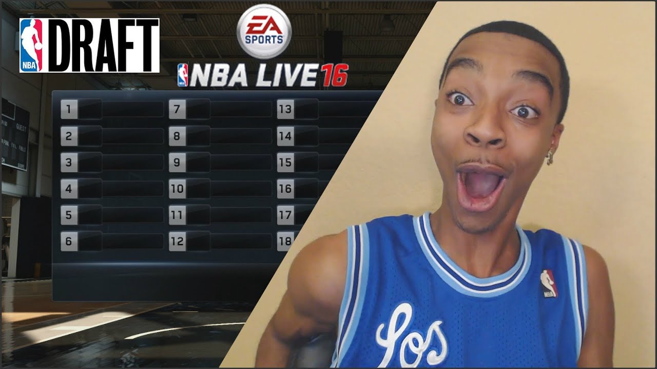 GREATEST NBA Live 16 Rising Star Draft Day Reaction! - Is This The Right Fit Tho?