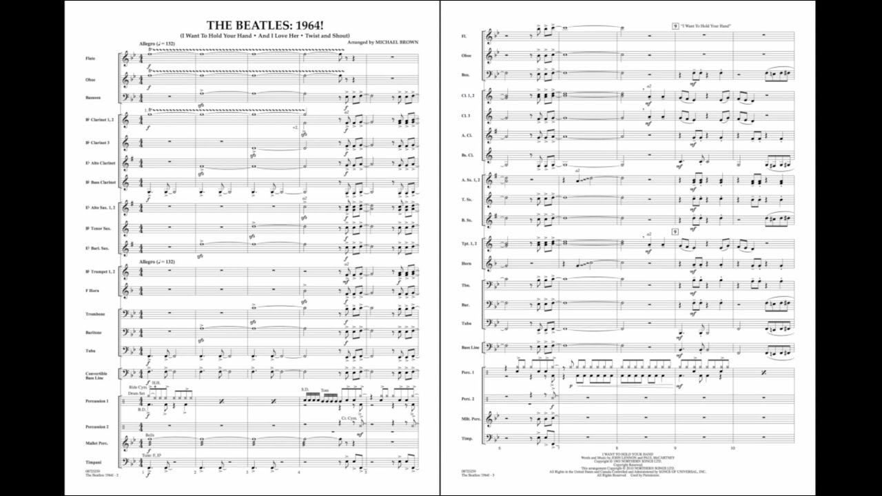 The Beatles: 1964! arranged by Michael Brown