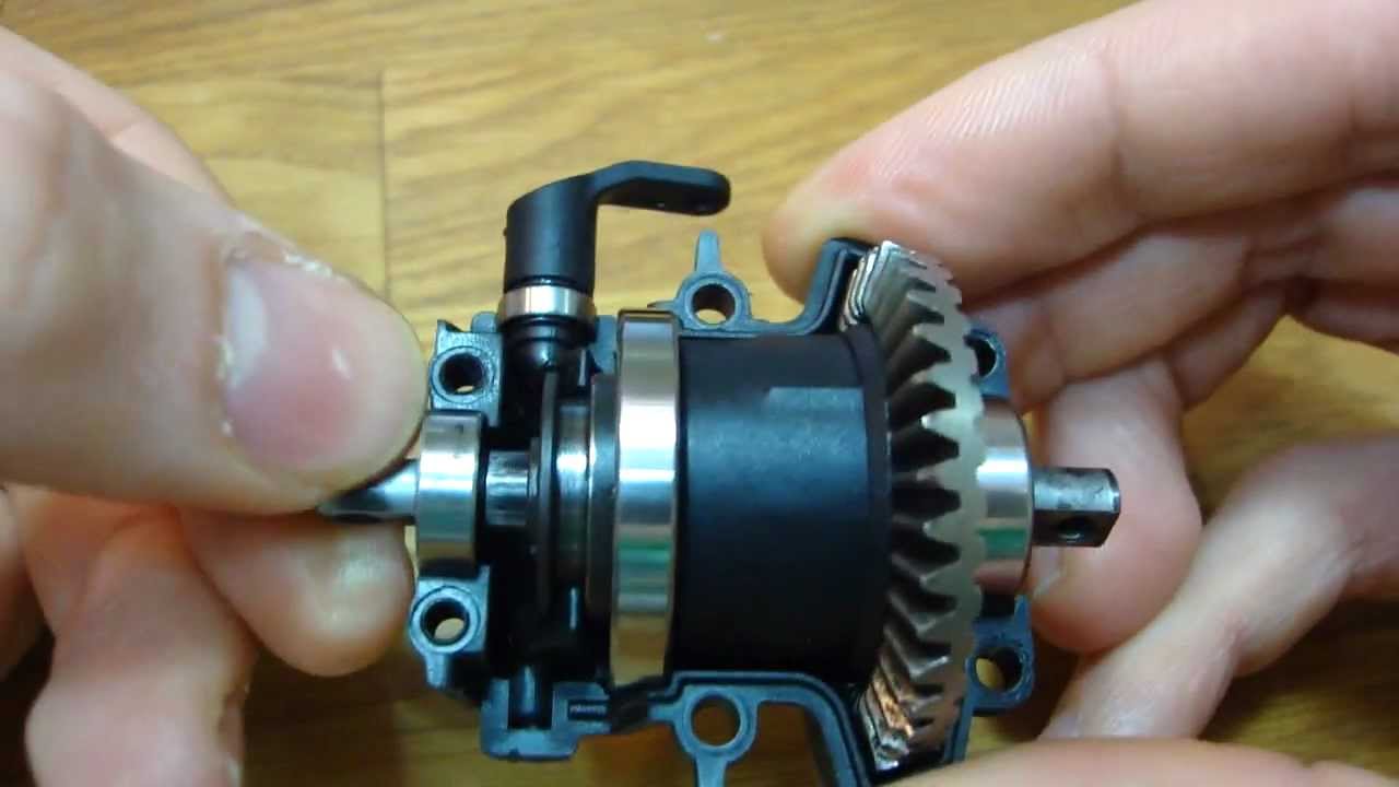 Traxxas Summit locking diff close-up