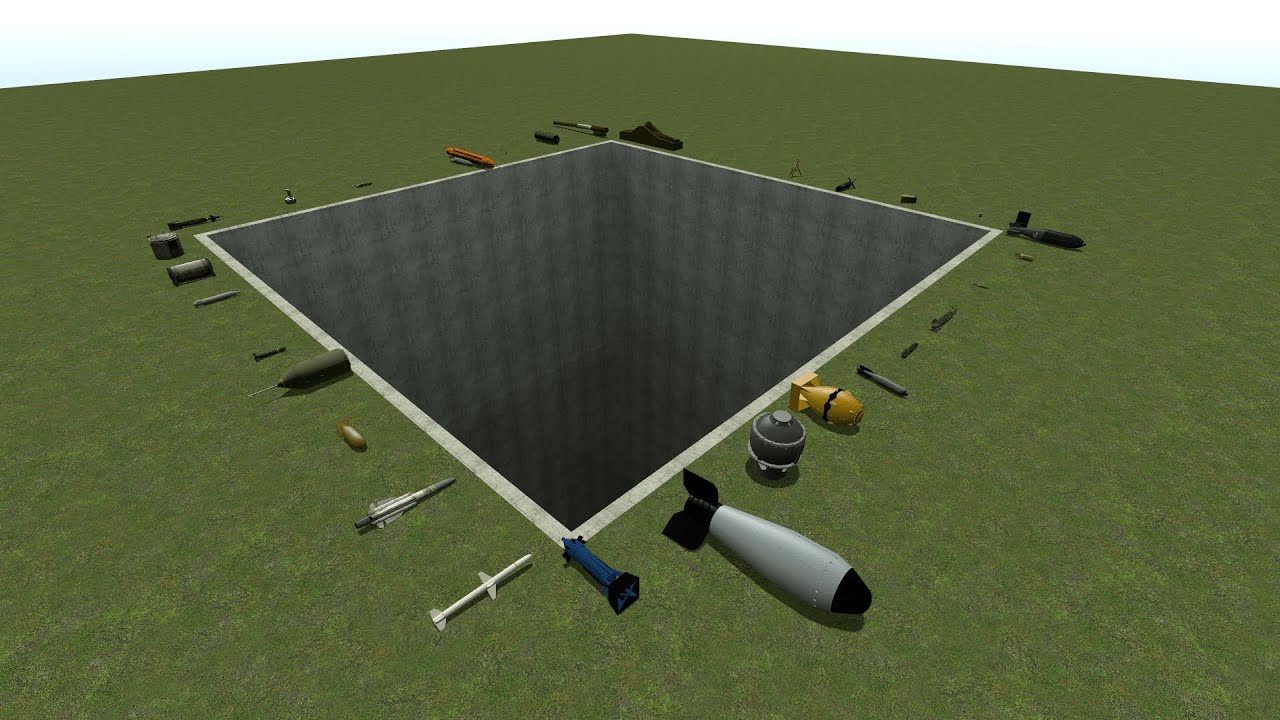 Garry's Mod: Throwing Bombs into the pit!!