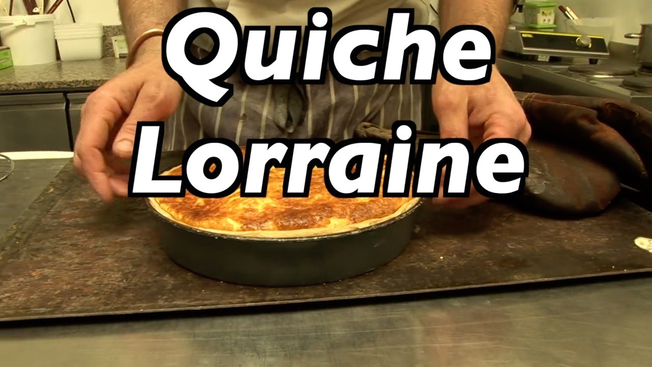 How to make a Quiche Lorraine with French Chef Julien,