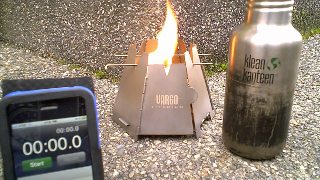 Vargo Titanium Hexagon Wood Stove