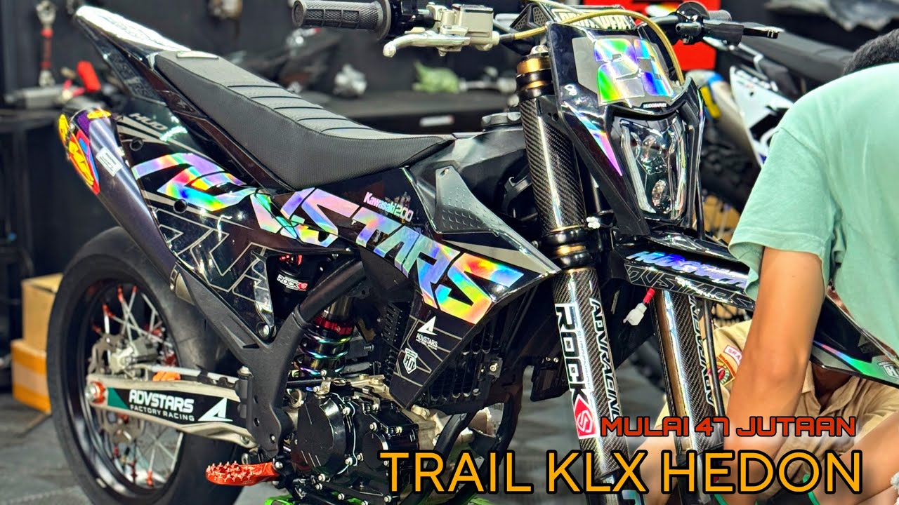 Trail advstars review mesin klx body ktm