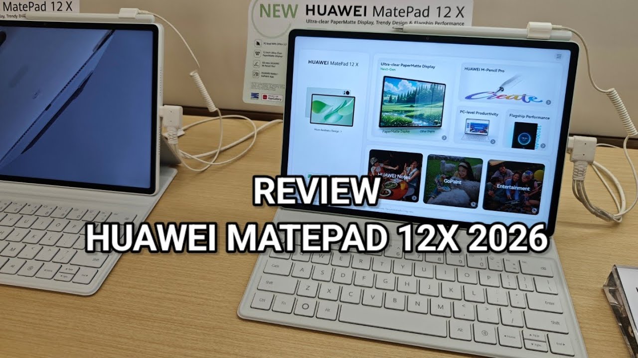 Обновление HUAWEI MATEPAD 12X 2026 — это потрясающе! ‼️
