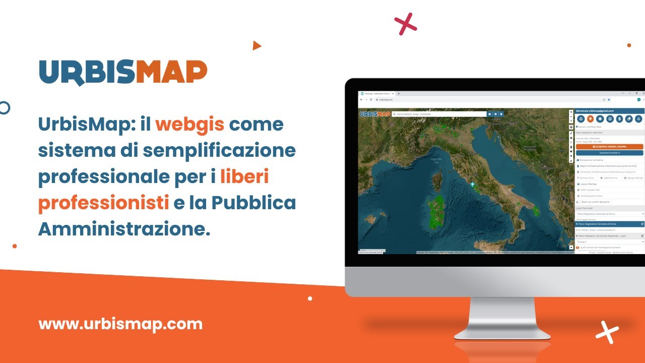 UrbisMap: il webgis come sistema di semplificazione professionale per liberi professionisti e PA