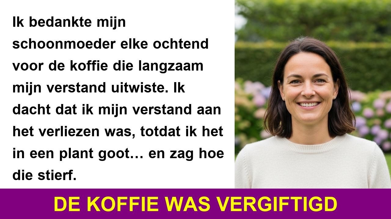 Maandenlang probeerden ze me ervan te overtuigen dat ik gek was, maar ze vergaten de plant in de hoe