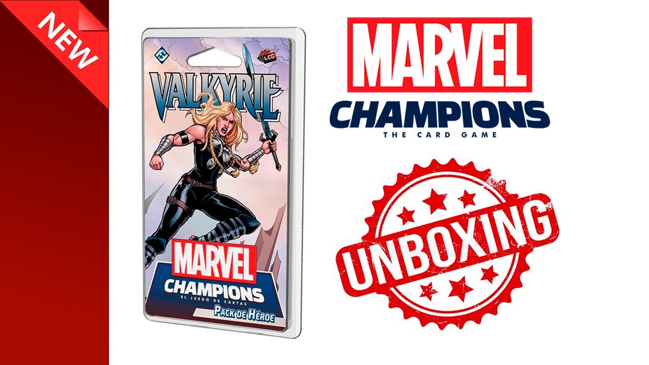MARVEL CHAMPIONS | UNBOXING de Valquiria!