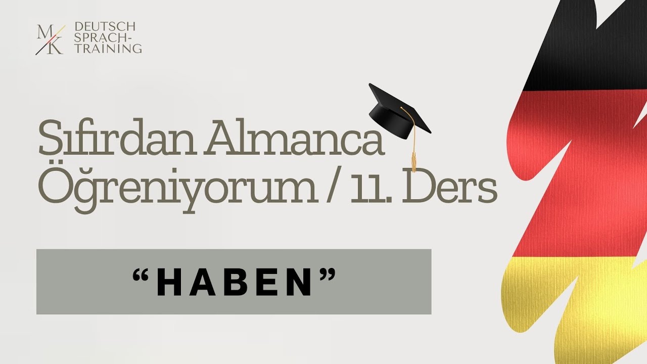 Sıfırdan Almanca Öğreniyorum Ders 11 #almancaöğren #deutschkurs #deutsch #almancaa1 #almancadersi
