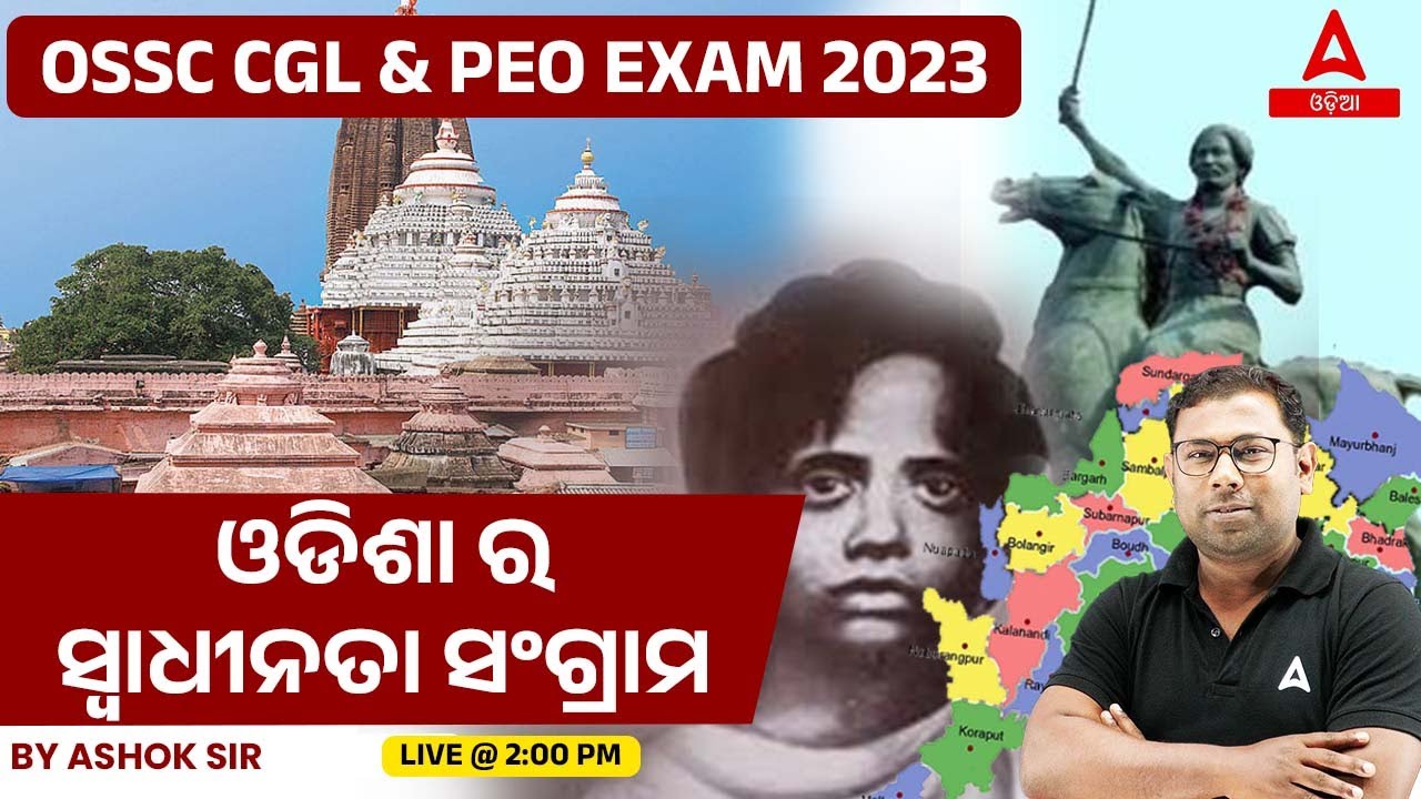 PEO, Odisha CGL 2023 | History Classes | Freedom Struggle