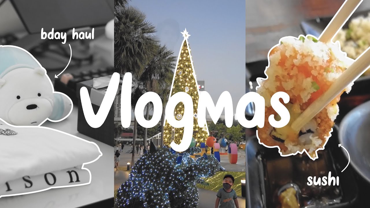 calm vlogmas | bday and christmas haul 🎄