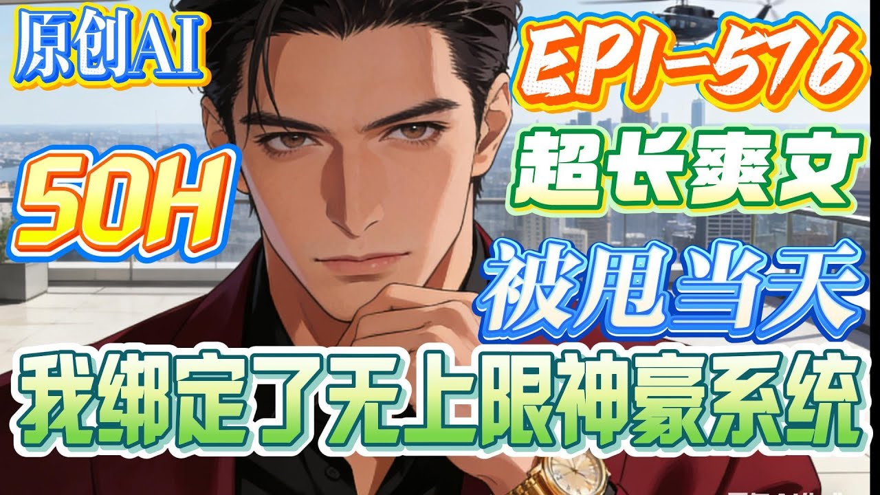 【🎉超长爽文🎉】《被甩当天，我绑定了无上限神豪系统》第1-576集 | 被甩后，江辰觉醒&ldquo;人生无极限&rdquo;系统，从此财富无上限。昔日对他爱答不理的校花纷纷倒追，三代家业的对手被他轻松碾压。#西瓜推文