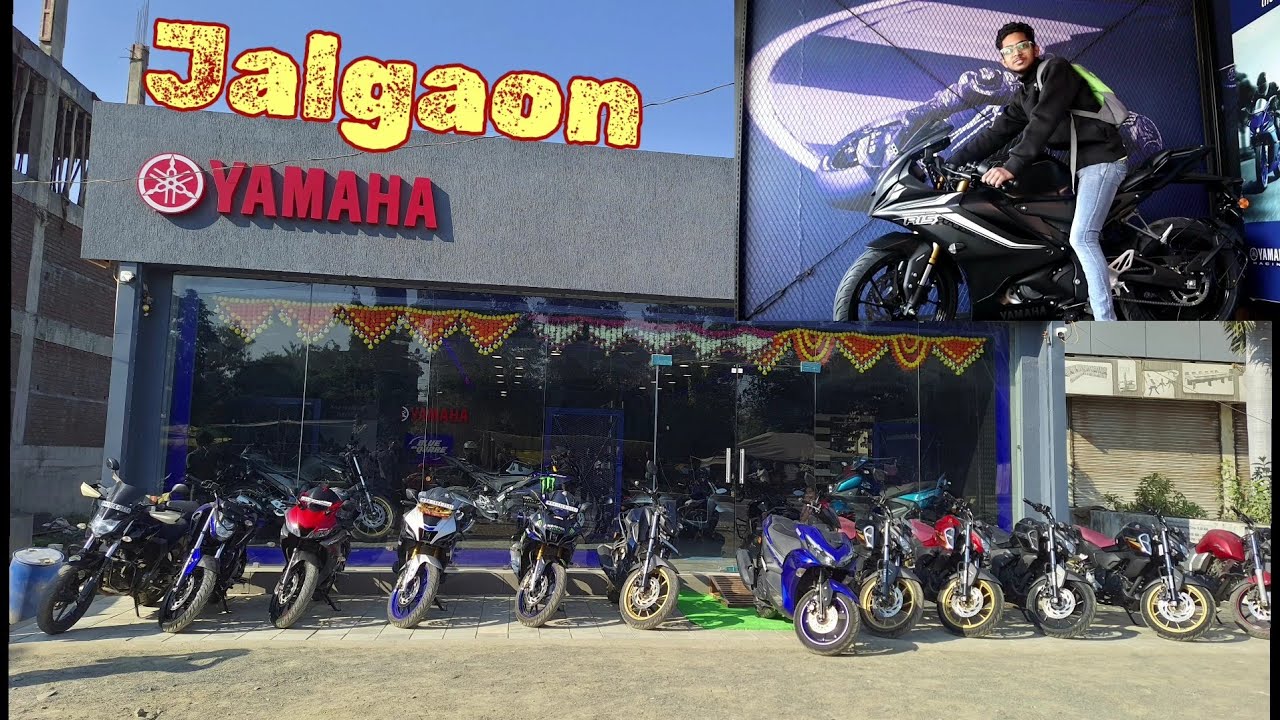 Jalgaon || Yamaha Showroom Organic Blue streak ride from jalgaon to waghur dam🏍#jalgaon#yamaha