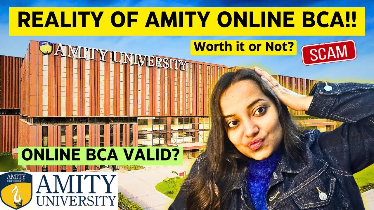 Amity Online BCA Exposed! Is It Worth Your Money?🔥Don’t Enroll in Amity Online BCA without watching!