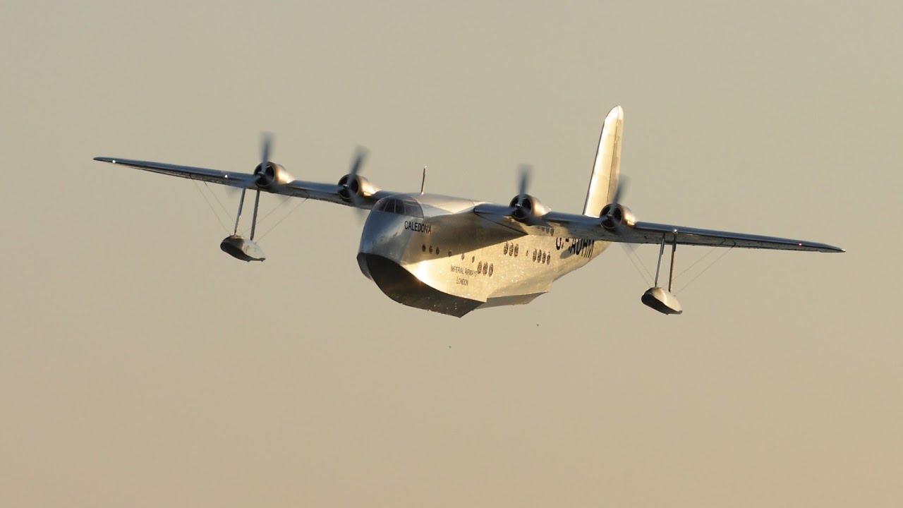 Empire Flyingboat , seaplane fun at sunset