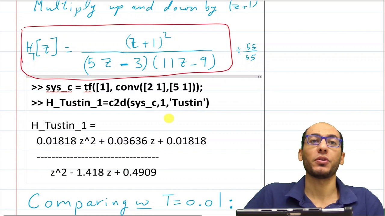 Sig2Sec4[Eng]Tustin Discretization Model Examples
