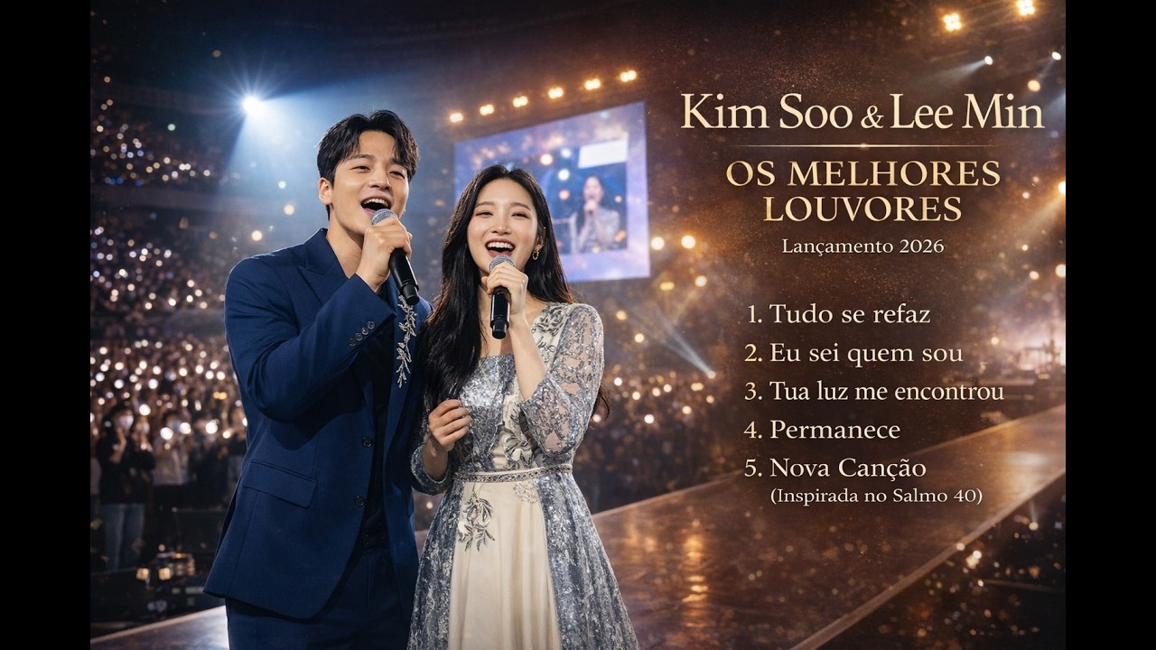 Kim Soo & Lee Min - ALBUM NOVO - OS MELHORES LOUVORES -  (Lançamento 2026)