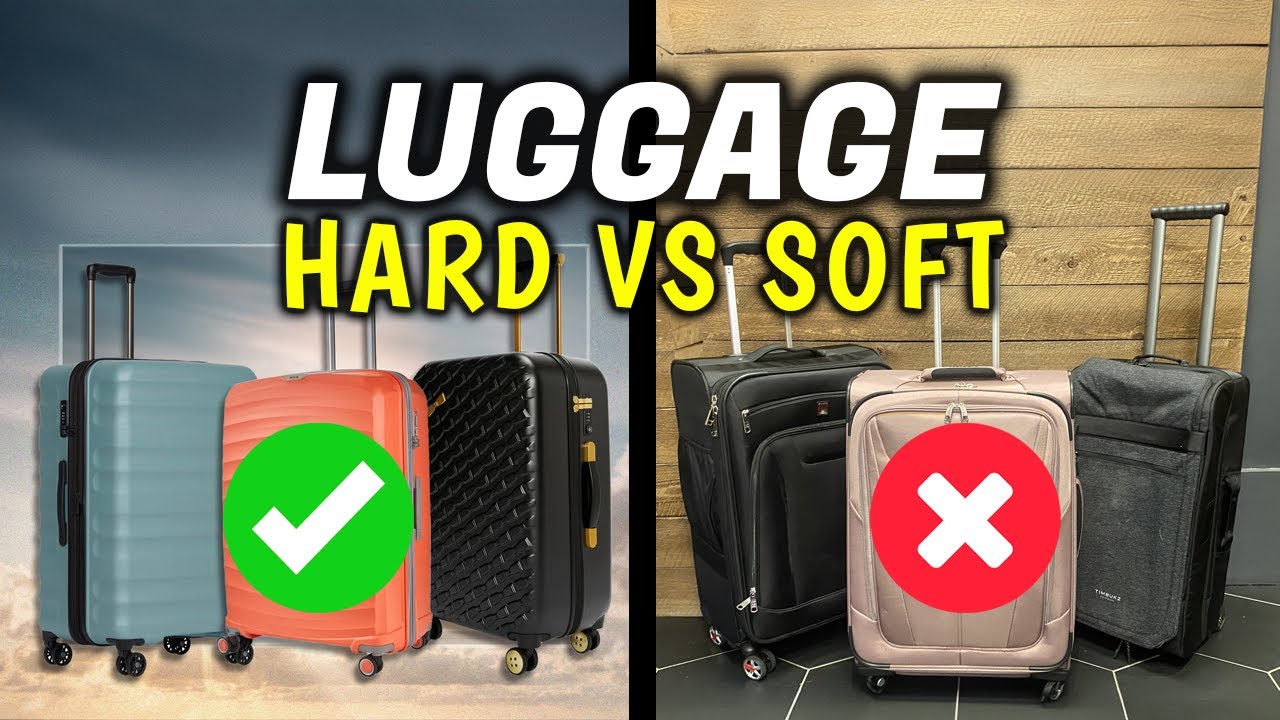 Which Suitcase Is Best For Travel? |  Hard vs Soft Shell Luggage