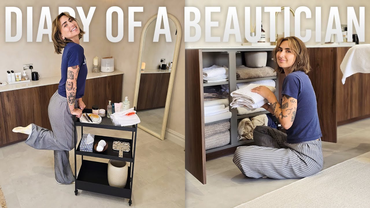 A Day In The Life With a Successful Home Beauty Therapist ✨️