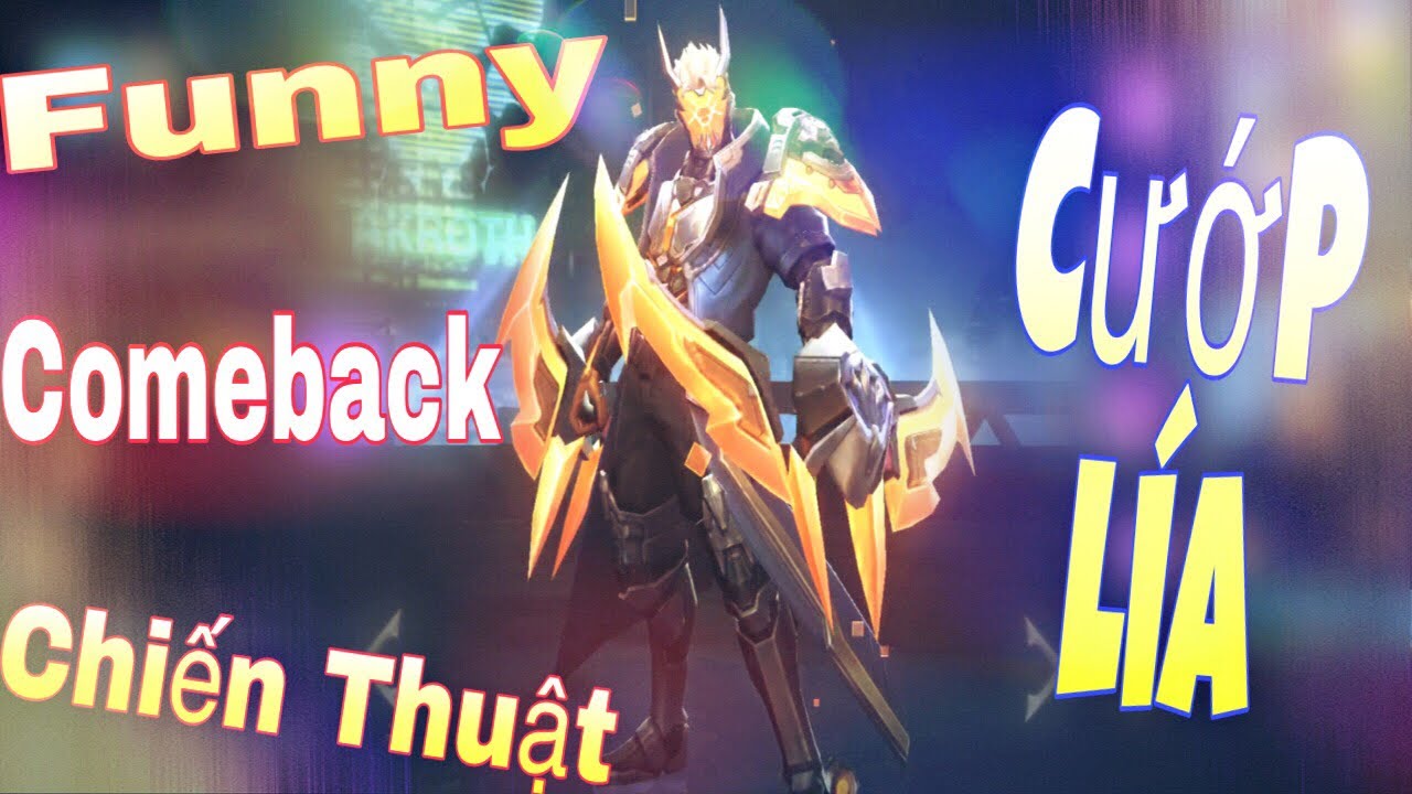 Trận đấu CƯỚP and B&Oacute;C | Funny v&aacute;c Nakroth Full Dame đi Cướp L&iacute;a rừng team địch