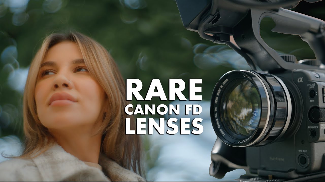 Тестирование редкого объектива Canon FD на Sony Fx6