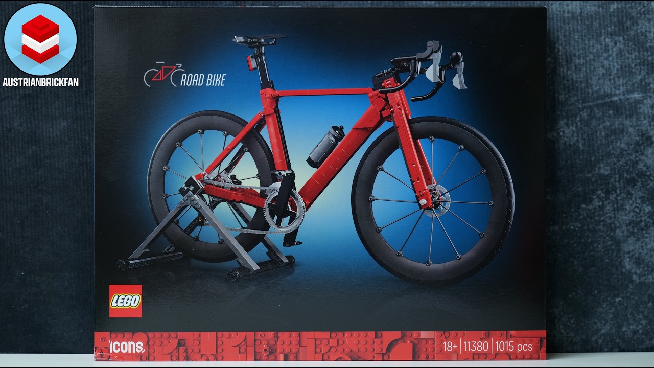 LEGO Icons 11380 Road Bike - LEGO Speed Build Review