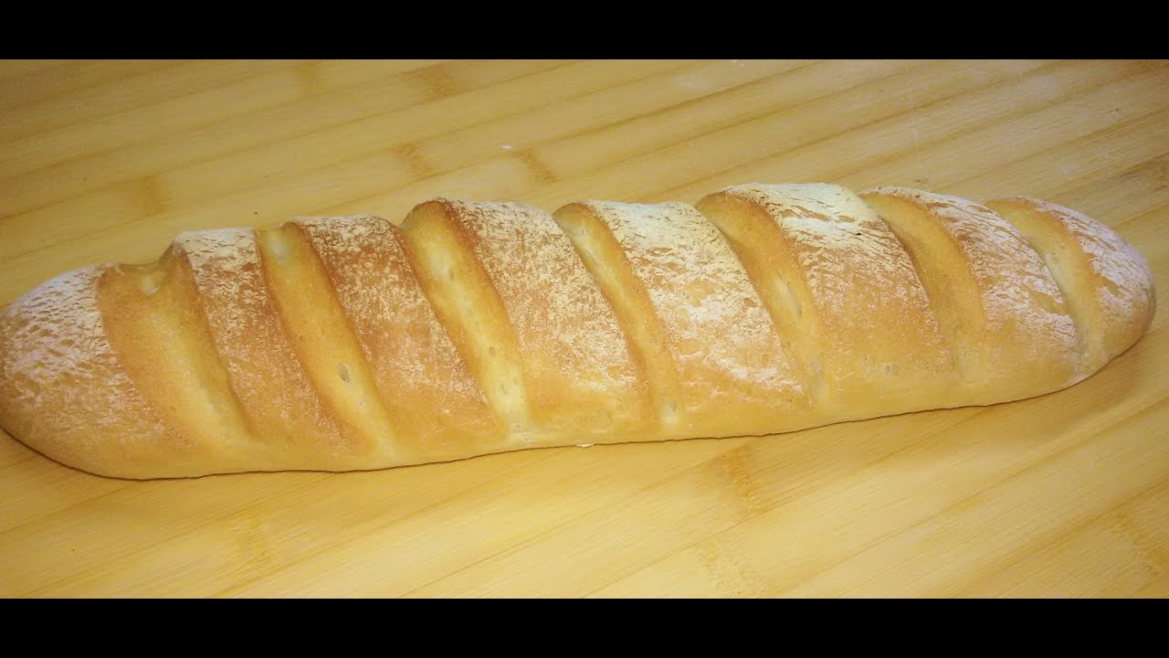 طريقة تحضير خبز الباجيت الاصلية how to make a baguette/Chef Ahmad's Kitchen